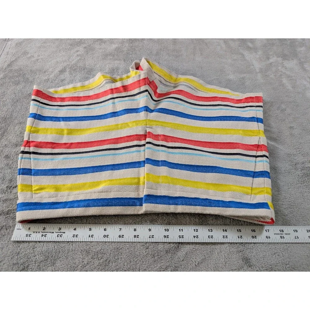 J.Crew Shorts Womens 12 Colorful Striped Jacquard Basket Weave Preppy E9357